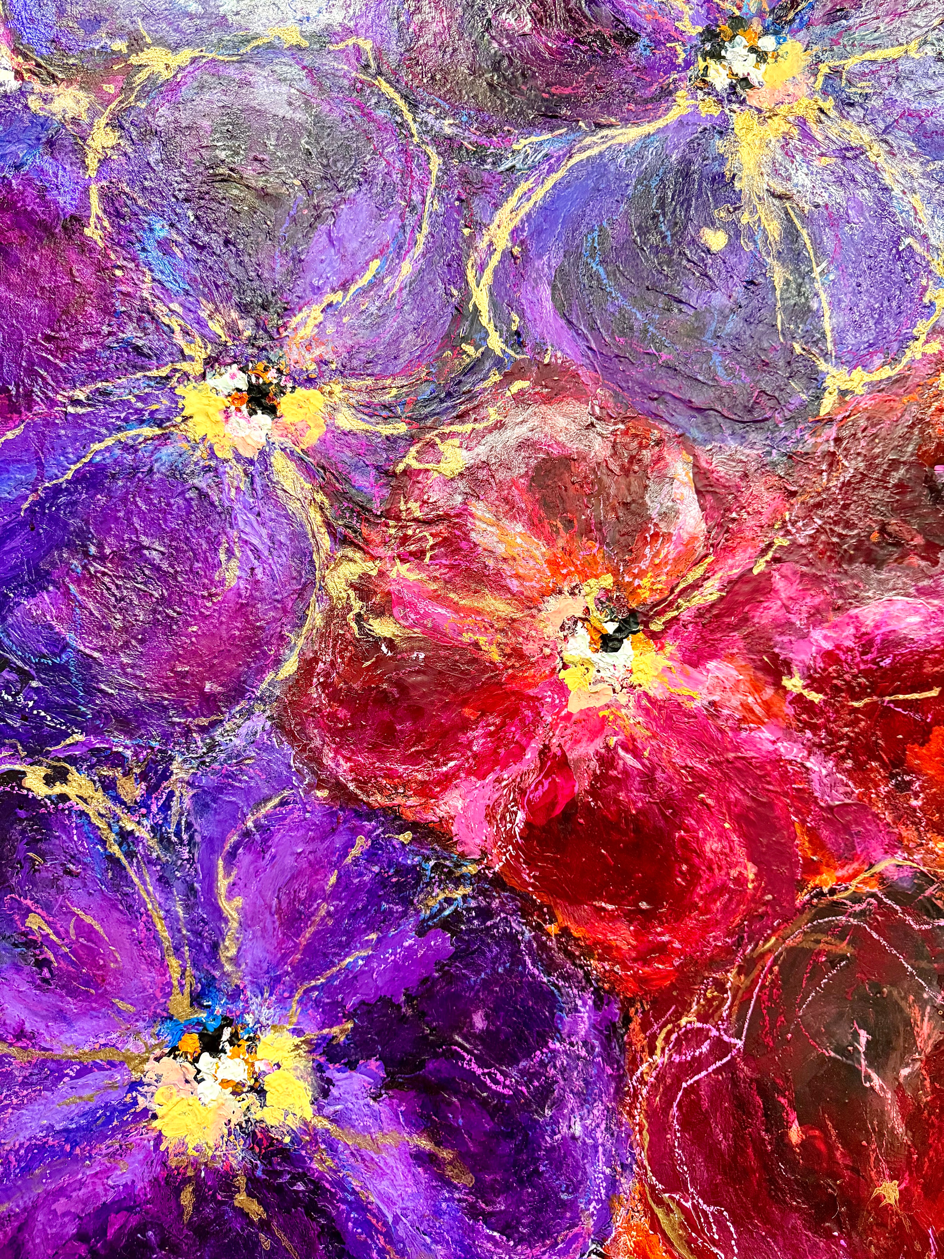 VIOLETS IN BLOOM